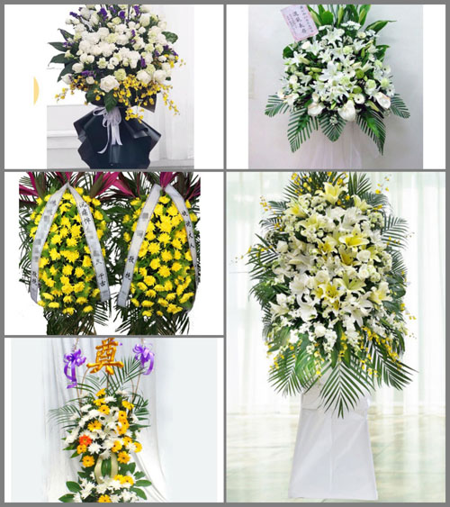 云南普洱宁洱县同心镇 白事花篮预定